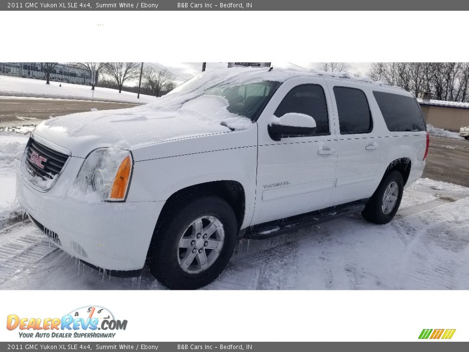 2011 GMC Yukon XL SLE 4x4 Summit White / Ebony Photo #17