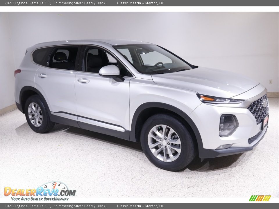 2020 Hyundai Santa Fe SEL Shimmering Silver Pearl / Black Photo #1