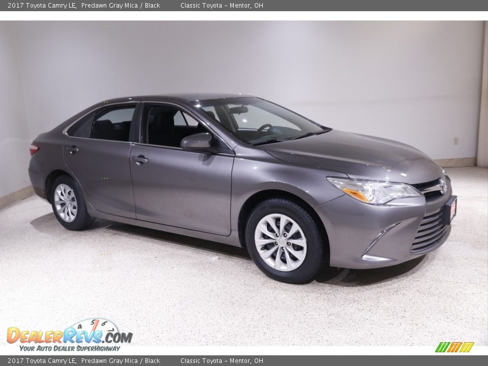 2017 Toyota Camry LE Predawn Gray Mica / Black Photo #1
