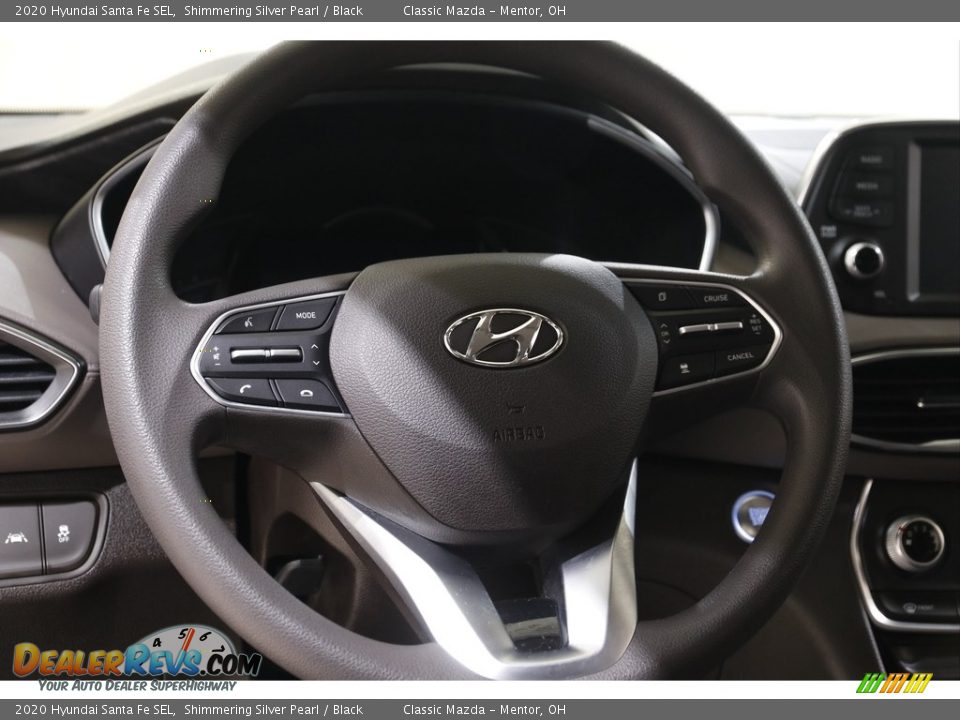 2020 Hyundai Santa Fe SEL Shimmering Silver Pearl / Black Photo #7