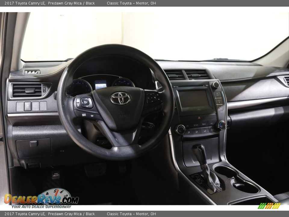 2017 Toyota Camry LE Predawn Gray Mica / Black Photo #6
