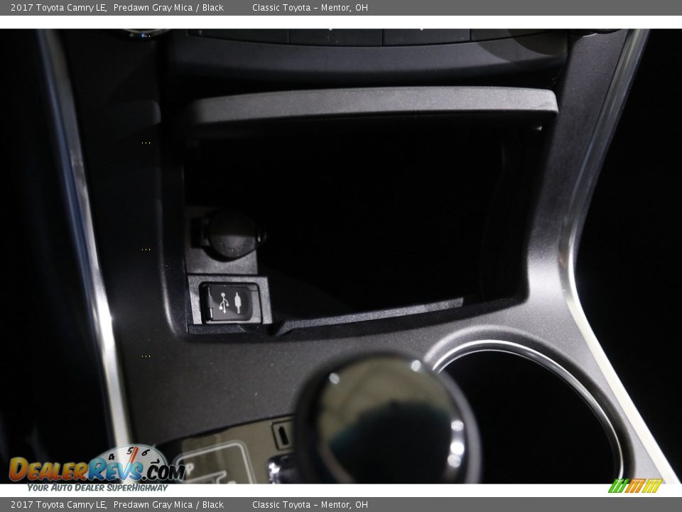 2017 Toyota Camry LE Predawn Gray Mica / Black Photo #12