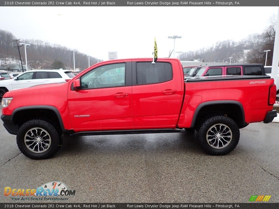 2018 Chevrolet Colorado ZR2 Crew Cab 4x4 Red Hot / Jet Black Photo #2