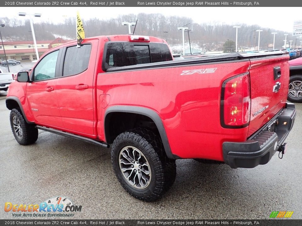 2018 Chevrolet Colorado ZR2 Crew Cab 4x4 Red Hot / Jet Black Photo #3