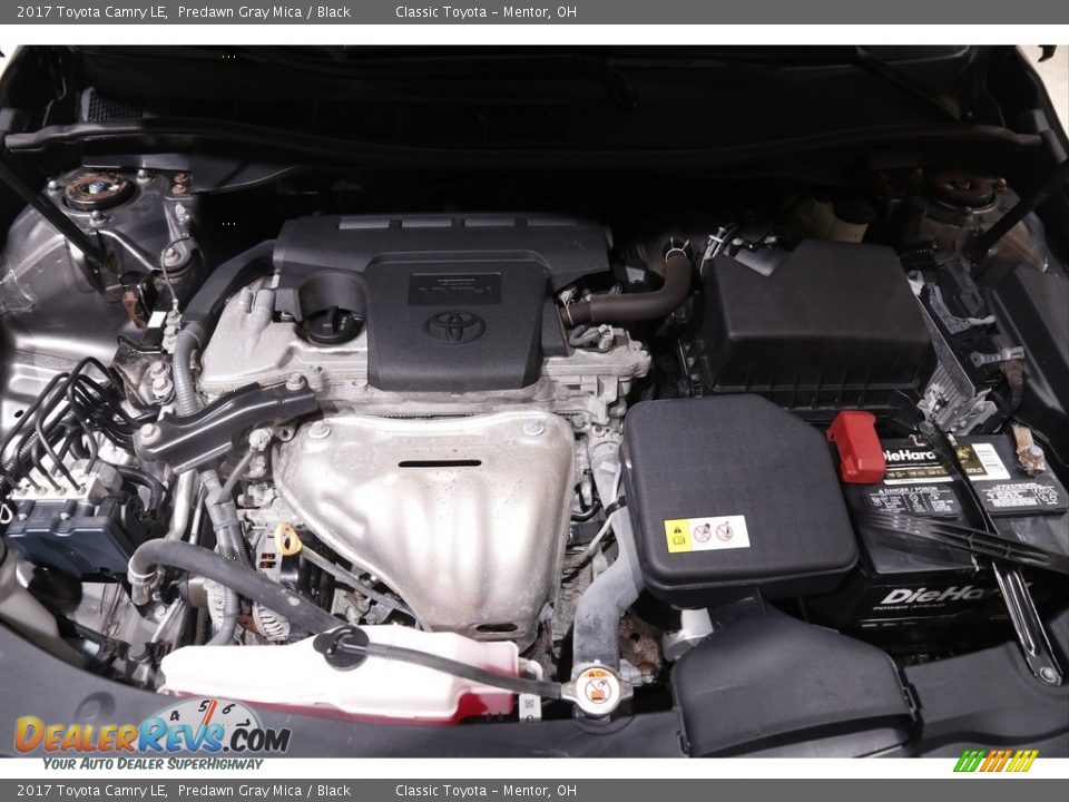 2017 Toyota Camry LE Predawn Gray Mica / Black Photo #17