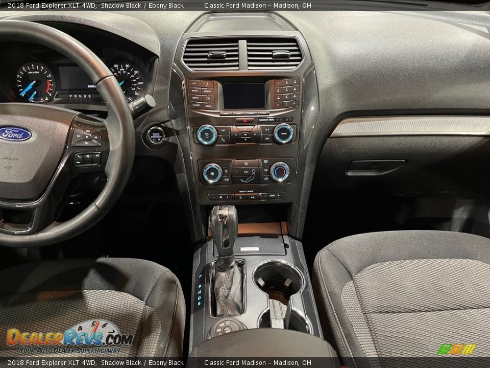 2018 Ford Explorer XLT 4WD Shadow Black / Ebony Black Photo #10