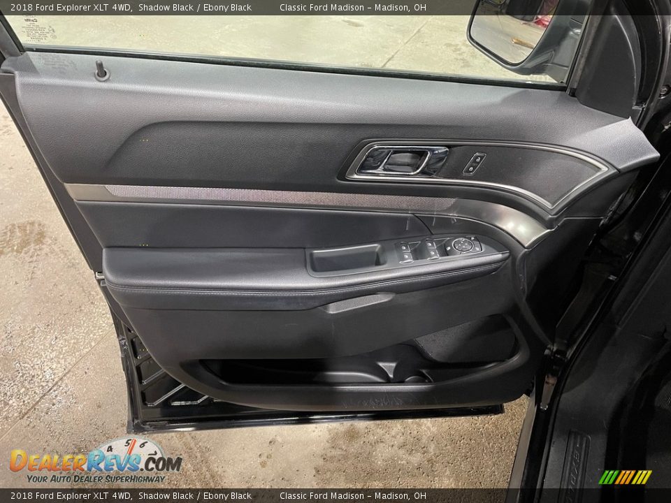 2018 Ford Explorer XLT 4WD Shadow Black / Ebony Black Photo #12