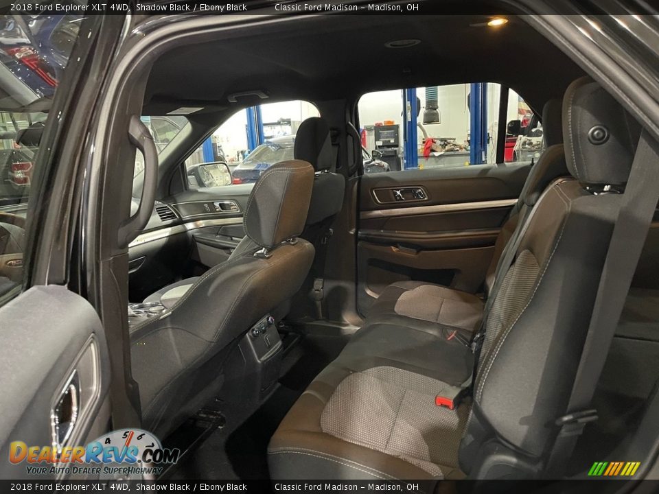 2018 Ford Explorer XLT 4WD Shadow Black / Ebony Black Photo #13