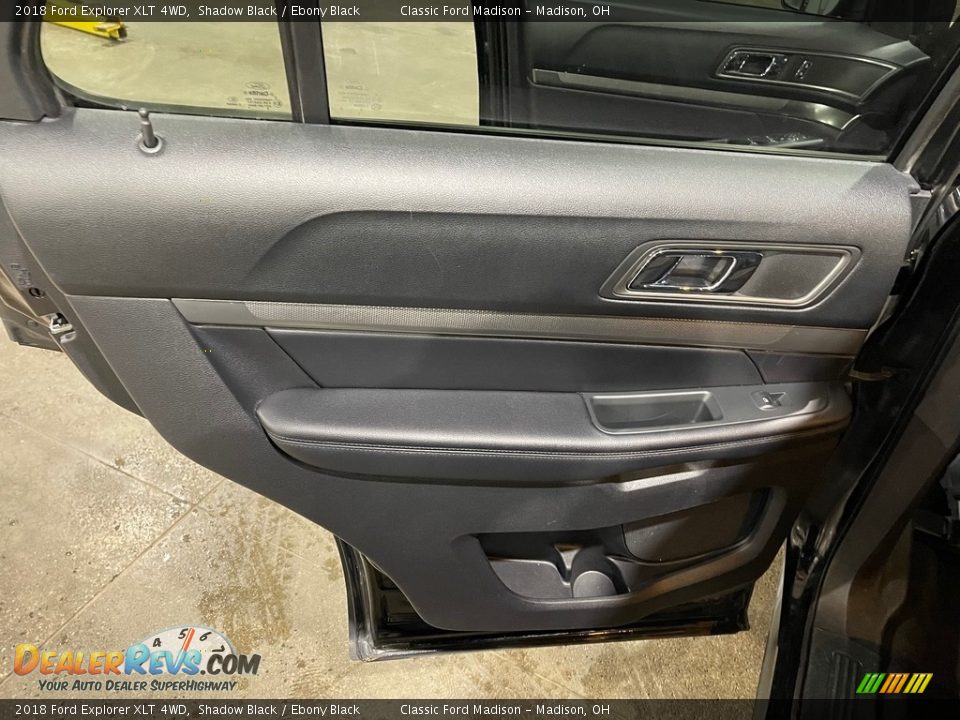 2018 Ford Explorer XLT 4WD Shadow Black / Ebony Black Photo #14