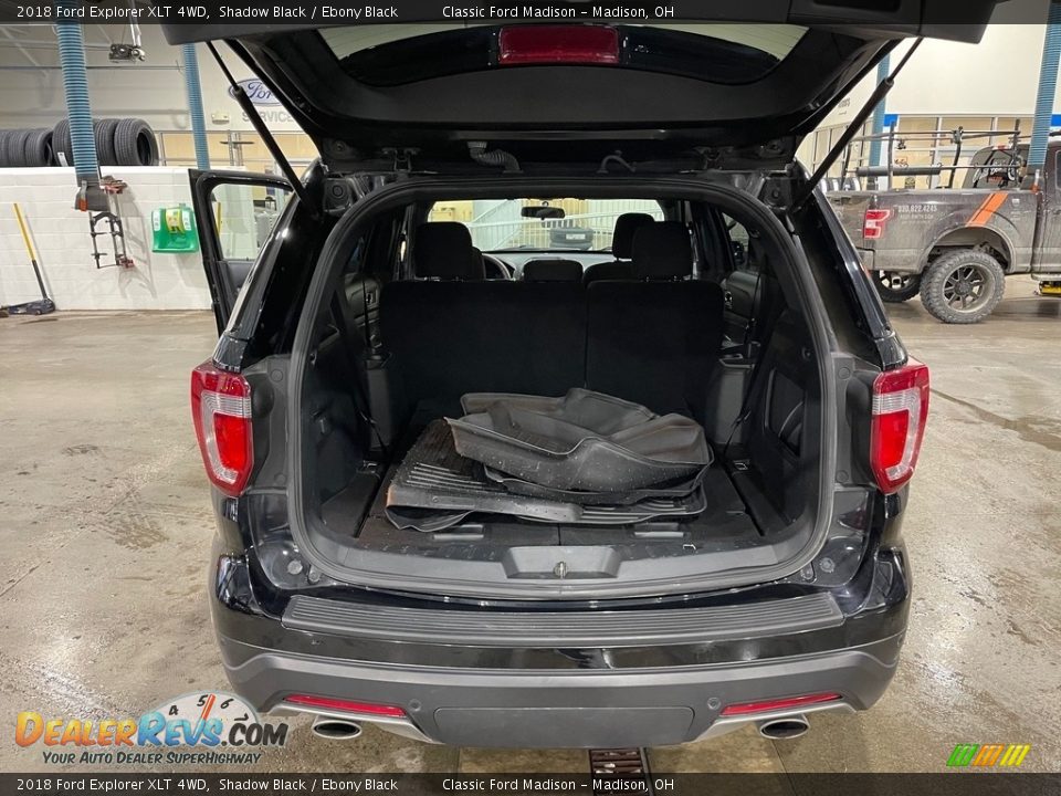 2018 Ford Explorer XLT 4WD Shadow Black / Ebony Black Photo #15