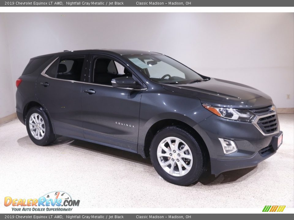 2019 Chevrolet Equinox LT AWD Nightfall Gray Metallic / Jet Black Photo #1