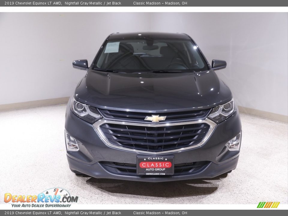 2019 Chevrolet Equinox LT AWD Nightfall Gray Metallic / Jet Black Photo #2