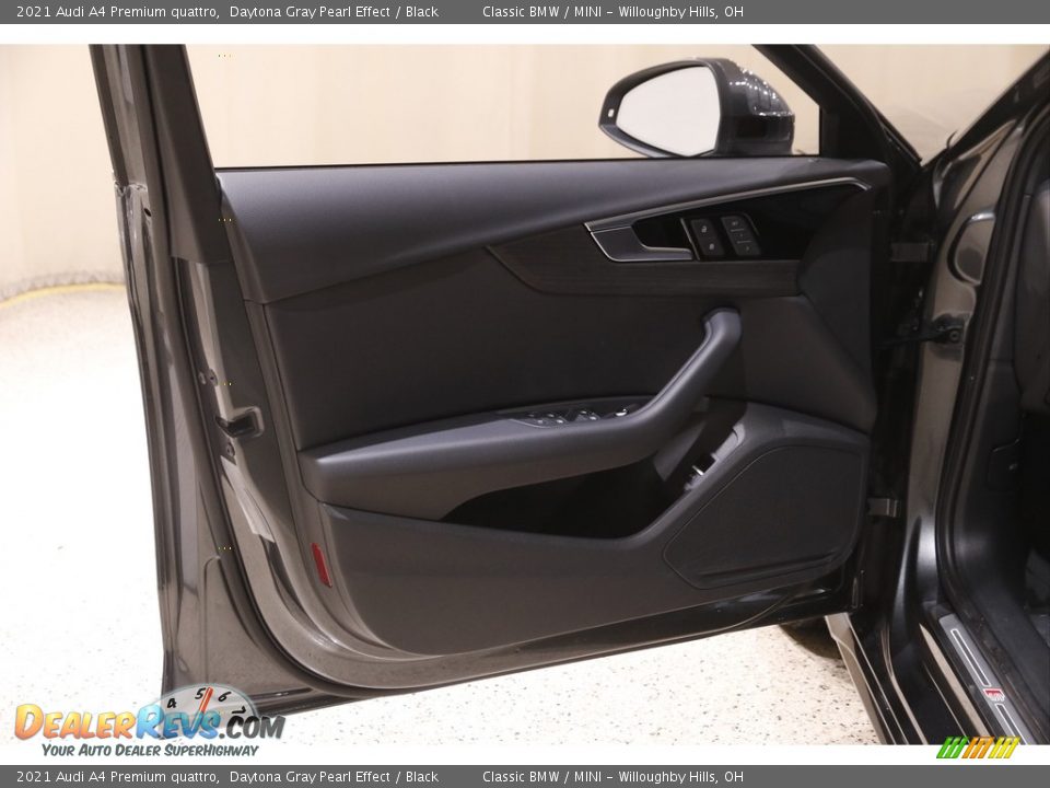2021 Audi A4 Premium quattro Daytona Gray Pearl Effect / Black Photo #4