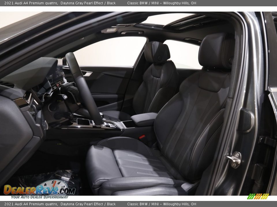 2021 Audi A4 Premium quattro Daytona Gray Pearl Effect / Black Photo #5
