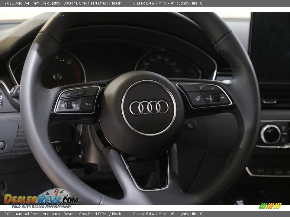 2021 Audi A4 Premium quattro Steering Wheel Photo #7