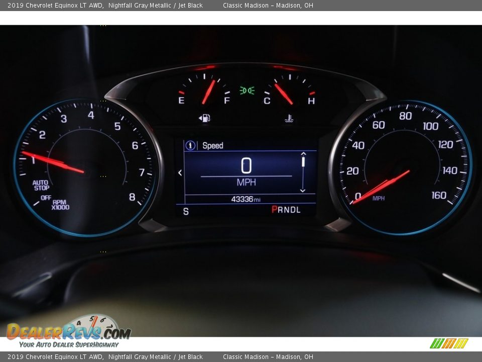 2019 Chevrolet Equinox LT AWD Nightfall Gray Metallic / Jet Black Photo #8