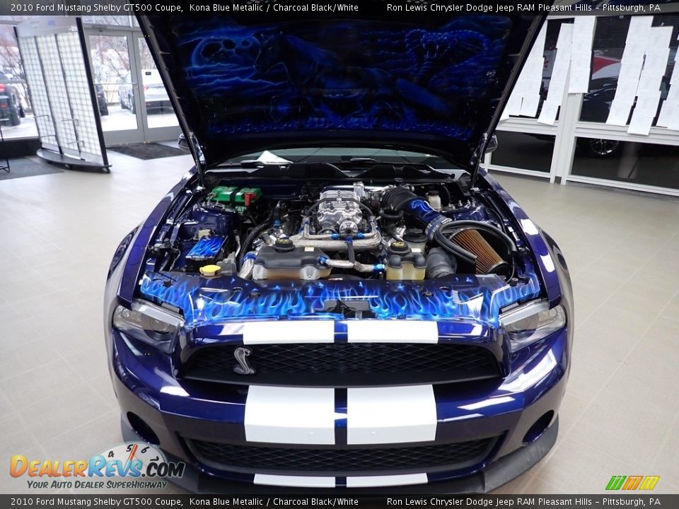 2010 Ford Mustang Shelby GT500 Coupe 5.4 Liter Supercharged DOHC 32-Valve VVT V8 Engine Photo #10