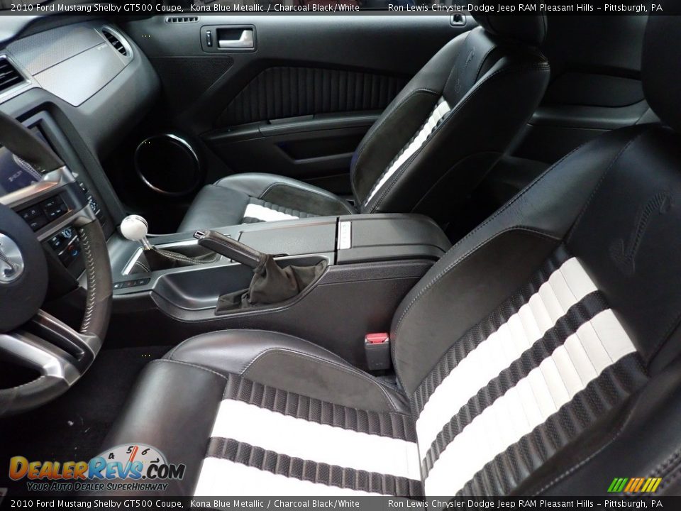 Front Seat of 2010 Ford Mustang Shelby GT500 Coupe Photo #11