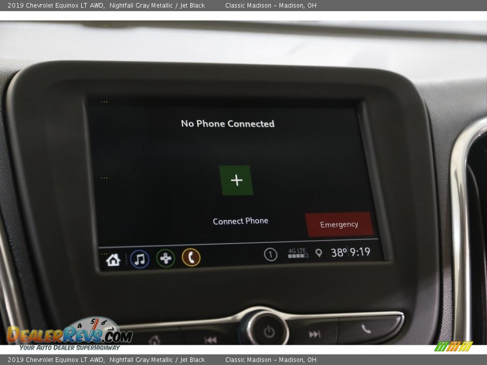 2019 Chevrolet Equinox LT AWD Nightfall Gray Metallic / Jet Black Photo #11