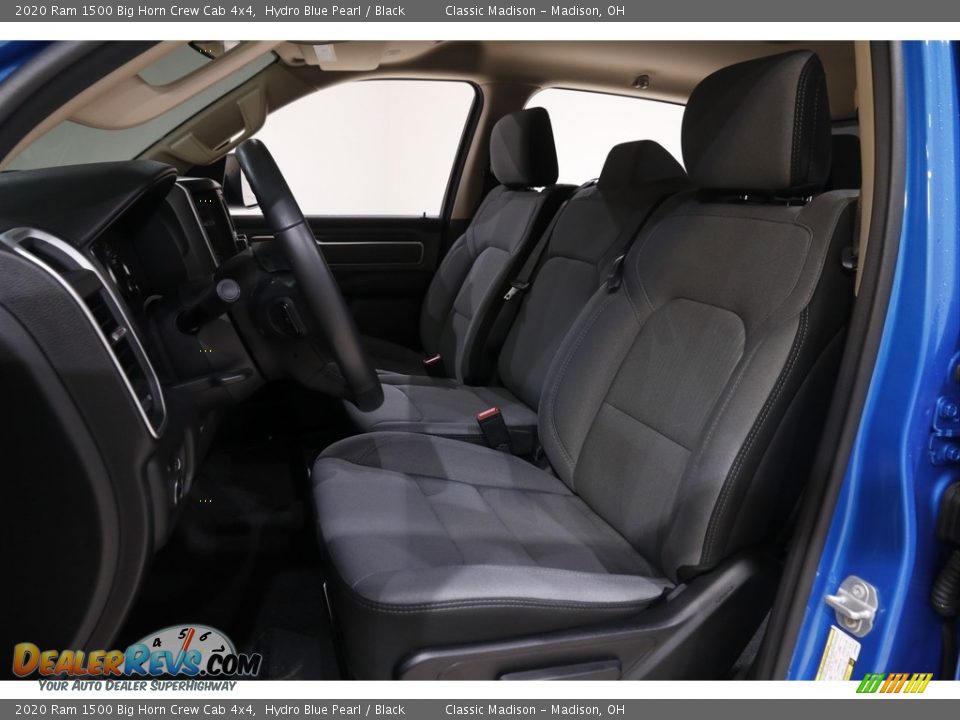 2020 Ram 1500 Big Horn Crew Cab 4x4 Hydro Blue Pearl / Black Photo #5