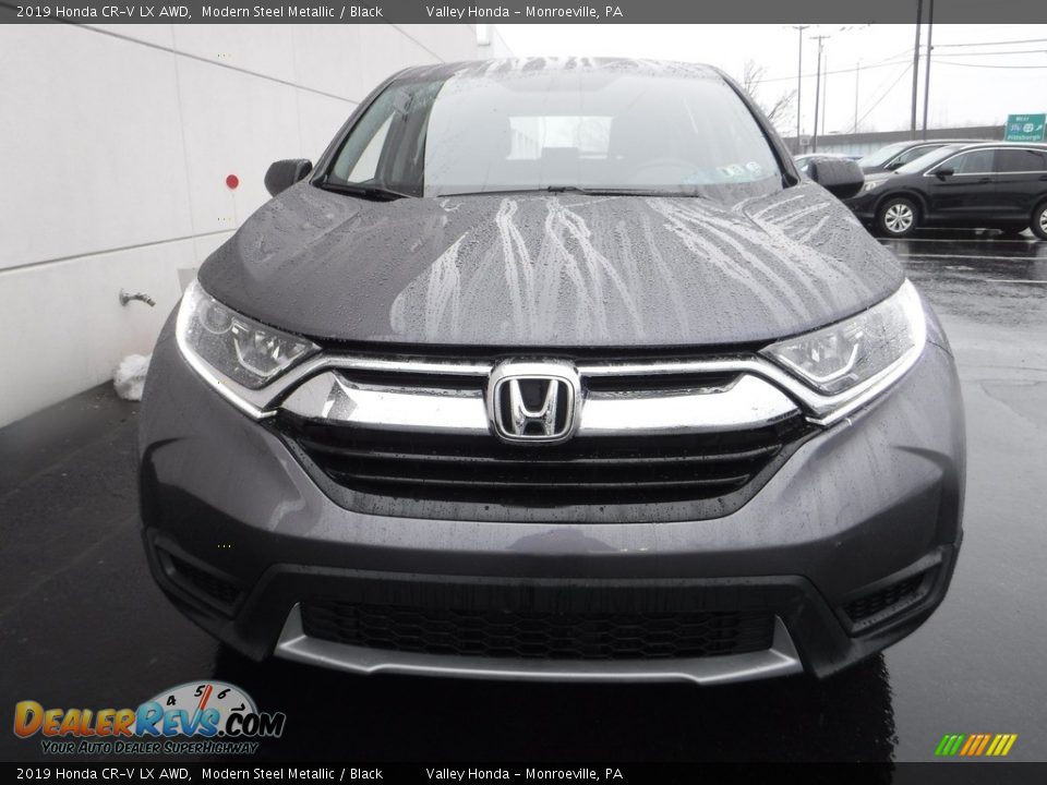 2019 Honda CR-V LX AWD Modern Steel Metallic / Black Photo #4