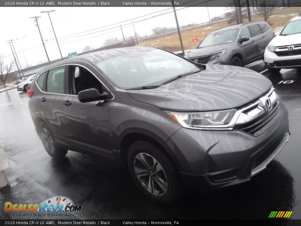 2019 Honda CR-V LX AWD Modern Steel Metallic / Black Photo #5