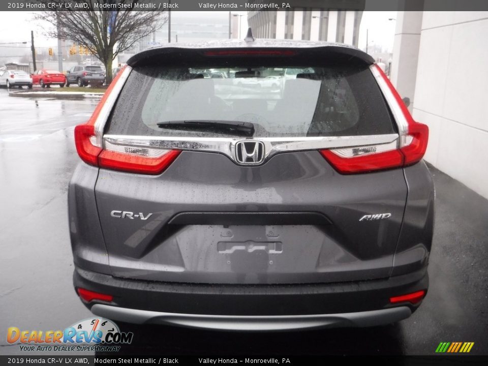 2019 Honda CR-V LX AWD Modern Steel Metallic / Black Photo #6