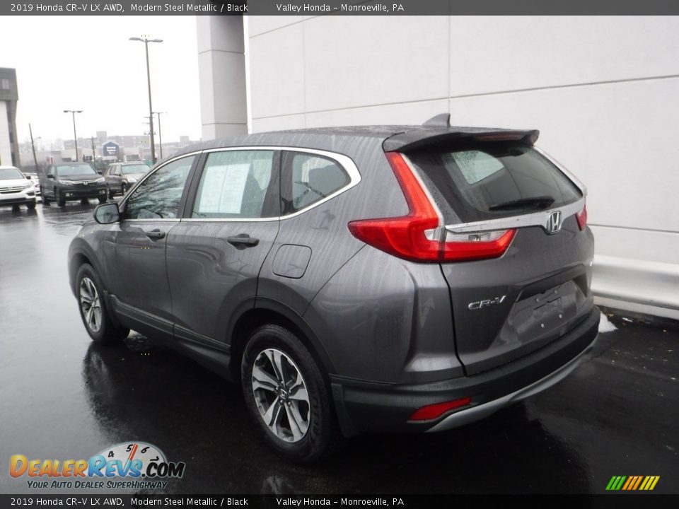 2019 Honda CR-V LX AWD Modern Steel Metallic / Black Photo #8