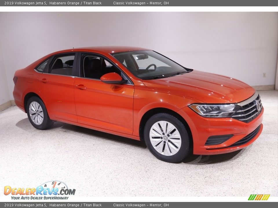 Habanero Orange 2019 Volkswagen Jetta S Photo #1