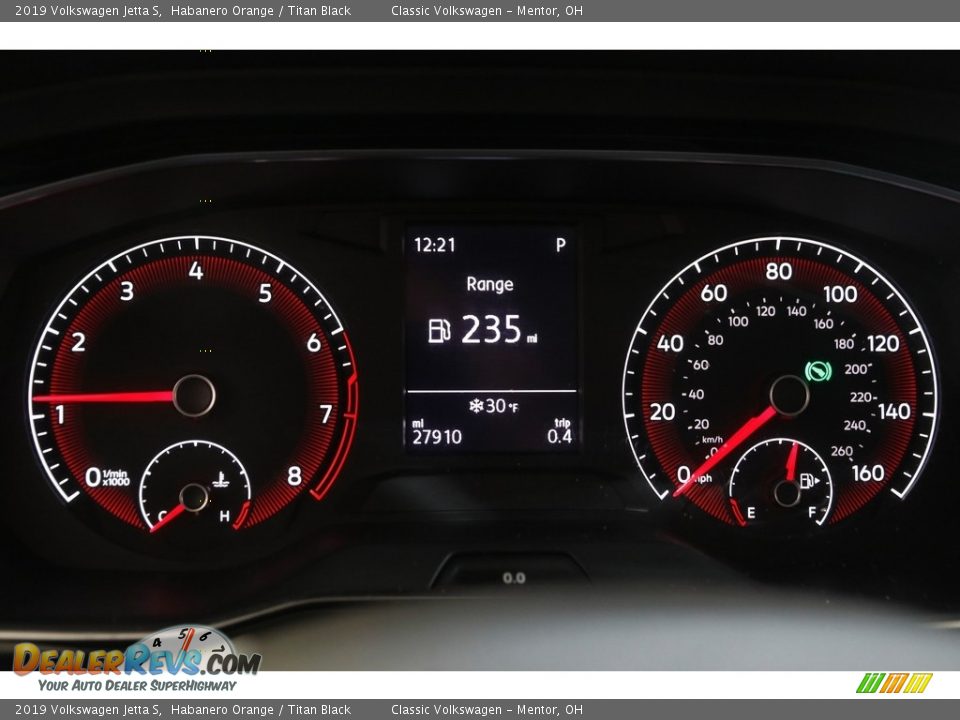 2019 Volkswagen Jetta S Gauges Photo #8