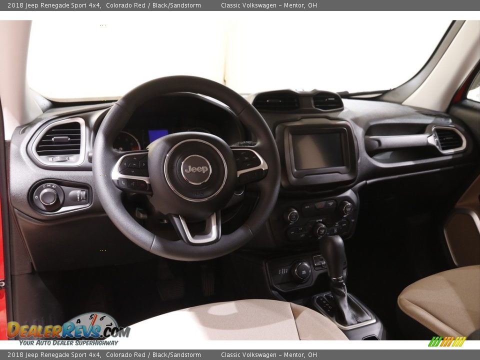 2018 Jeep Renegade Sport 4x4 Colorado Red / Black/Sandstorm Photo #6