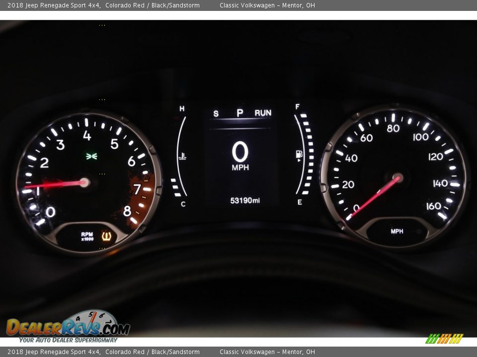 2018 Jeep Renegade Sport 4x4 Colorado Red / Black/Sandstorm Photo #8