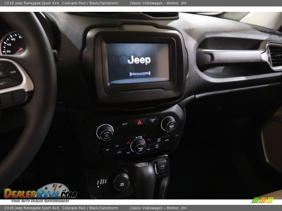 2018 Jeep Renegade Sport 4x4 Colorado Red / Black/Sandstorm Photo #9