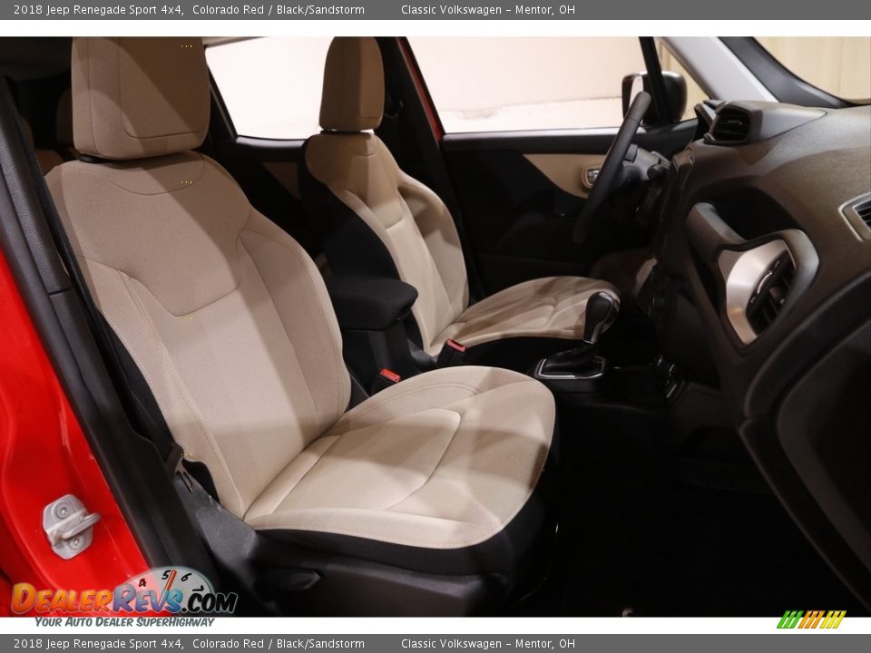 2018 Jeep Renegade Sport 4x4 Colorado Red / Black/Sandstorm Photo #16
