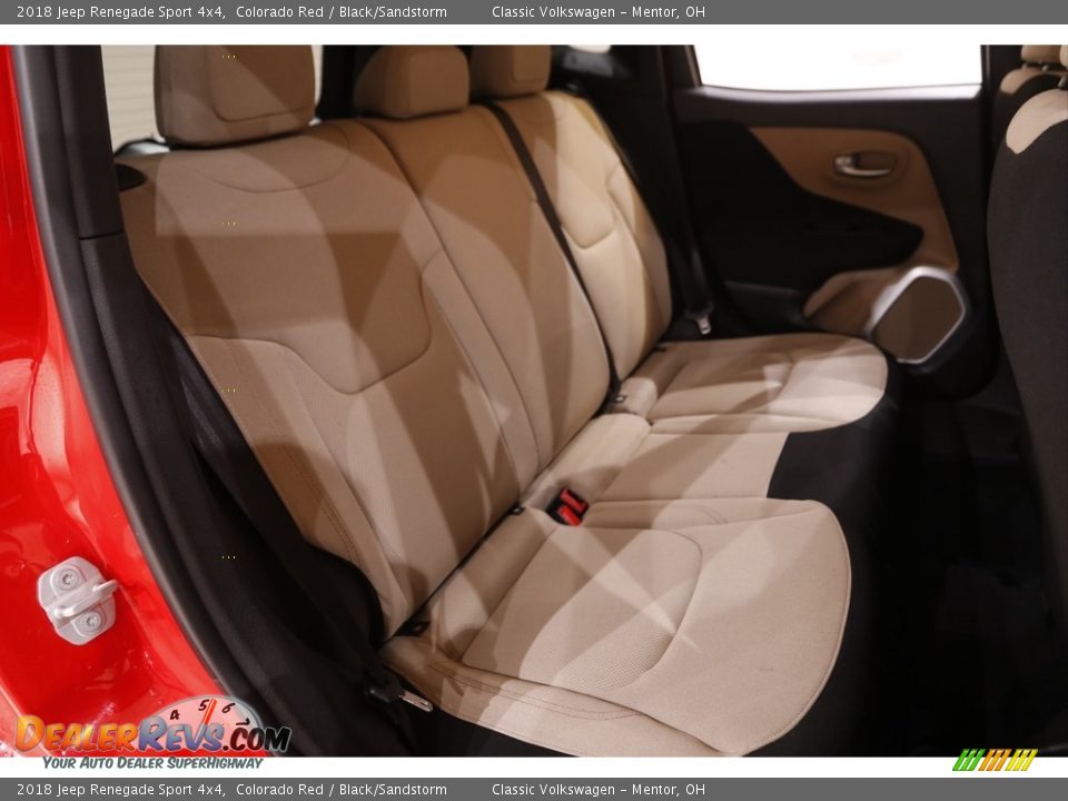 2018 Jeep Renegade Sport 4x4 Colorado Red / Black/Sandstorm Photo #17