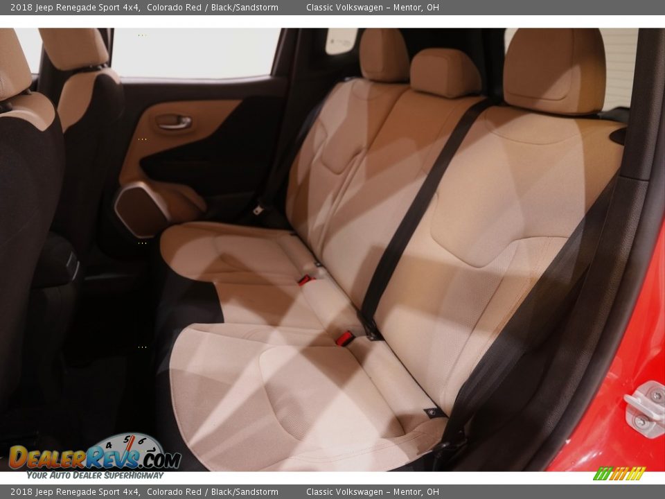 2018 Jeep Renegade Sport 4x4 Colorado Red / Black/Sandstorm Photo #18