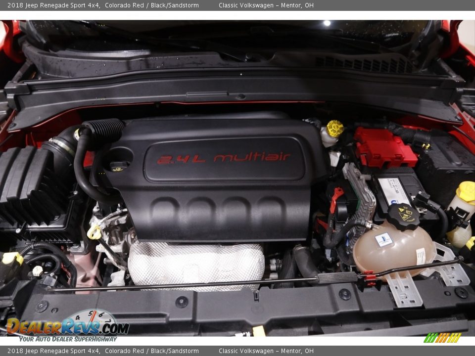 2018 Jeep Renegade Sport 4x4 Colorado Red / Black/Sandstorm Photo #20