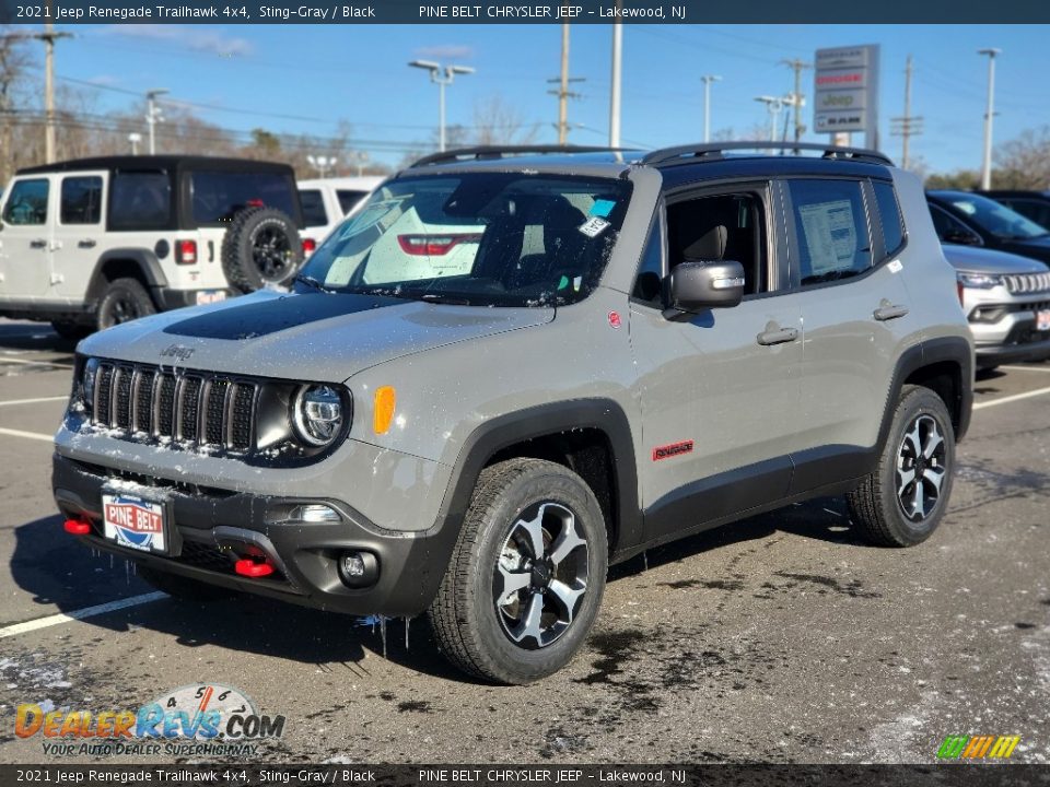 2021 Jeep Renegade Trailhawk 4x4 Sting-Gray / Black Photo #1