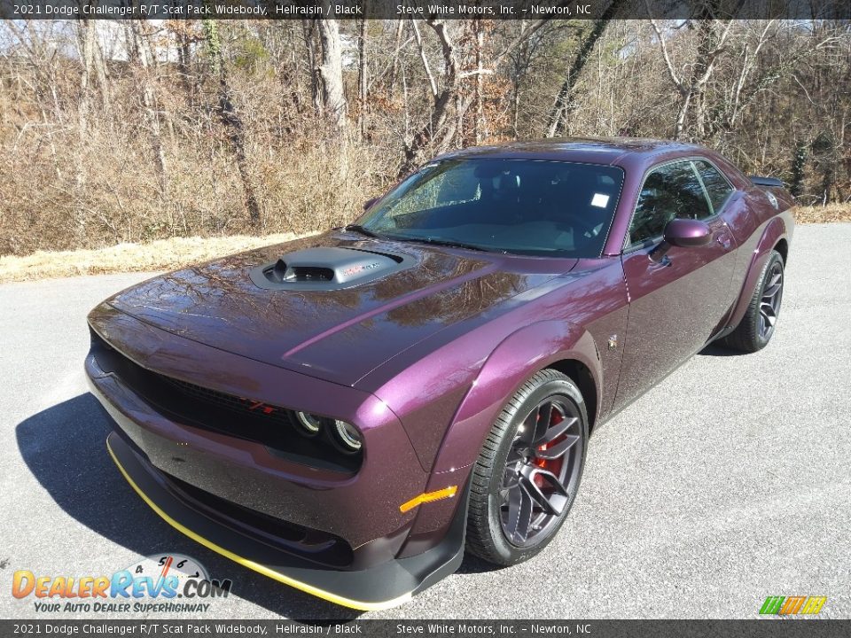 2021 Dodge Challenger R/T Scat Pack Widebody Hellraisin / Black Photo #2