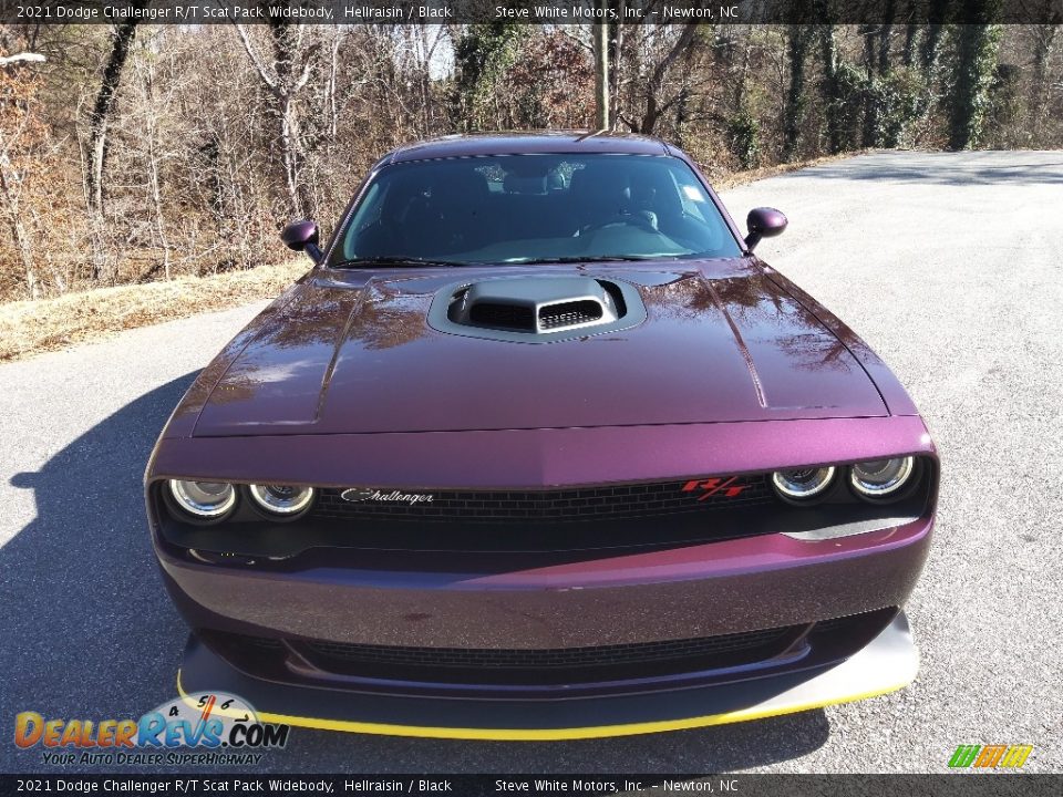 2021 Dodge Challenger R/T Scat Pack Widebody Hellraisin / Black Photo #3