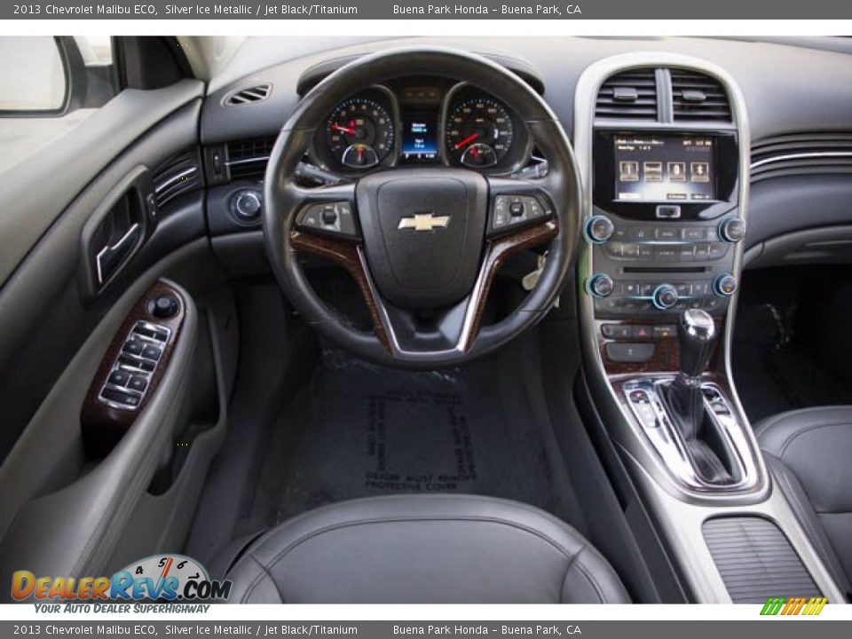 2013 Chevrolet Malibu ECO Silver Ice Metallic / Jet Black/Titanium Photo #5