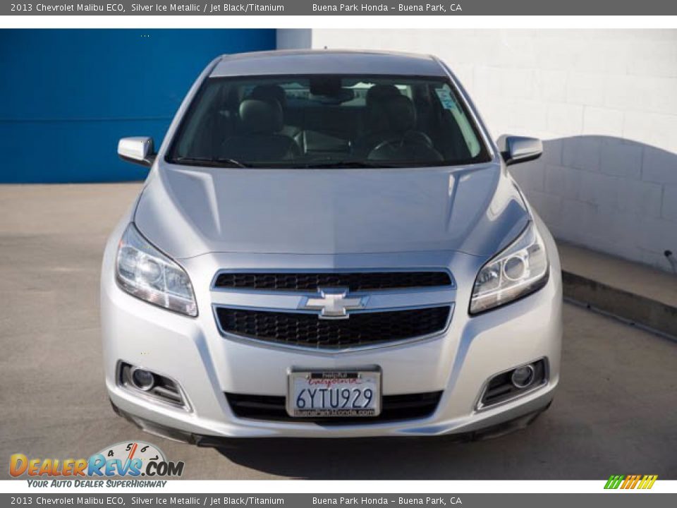 2013 Chevrolet Malibu ECO Silver Ice Metallic / Jet Black/Titanium Photo #7