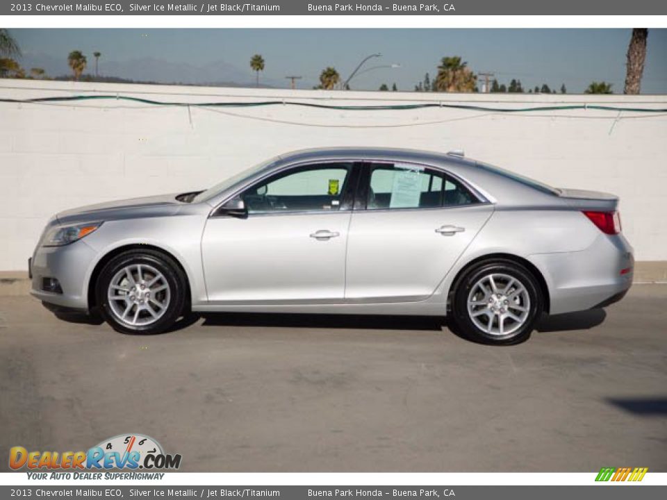 2013 Chevrolet Malibu ECO Silver Ice Metallic / Jet Black/Titanium Photo #8