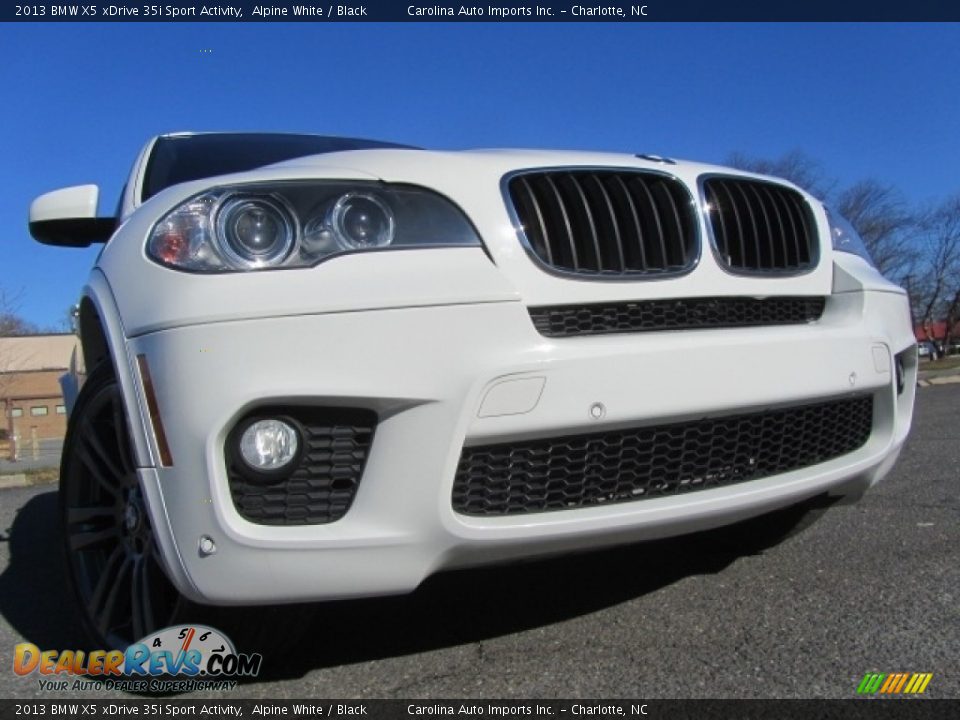 2013 BMW X5 xDrive 35i Sport Activity Alpine White / Black Photo #2