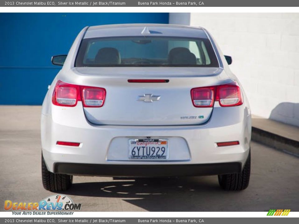 2013 Chevrolet Malibu ECO Silver Ice Metallic / Jet Black/Titanium Photo #9