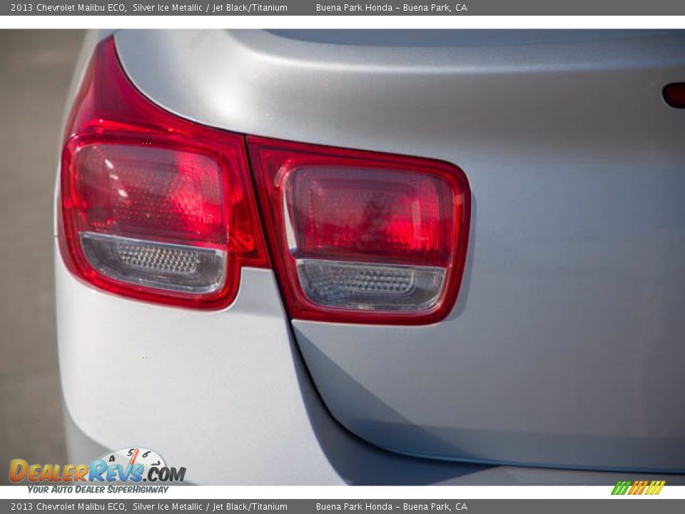 2013 Chevrolet Malibu ECO Silver Ice Metallic / Jet Black/Titanium Photo #10