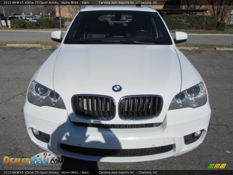 2013 BMW X5 xDrive 35i Sport Activity Alpine White / Black Photo #5