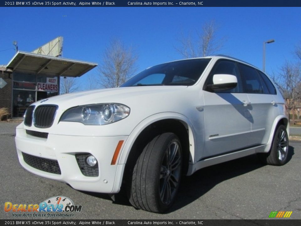 2013 BMW X5 xDrive 35i Sport Activity Alpine White / Black Photo #6