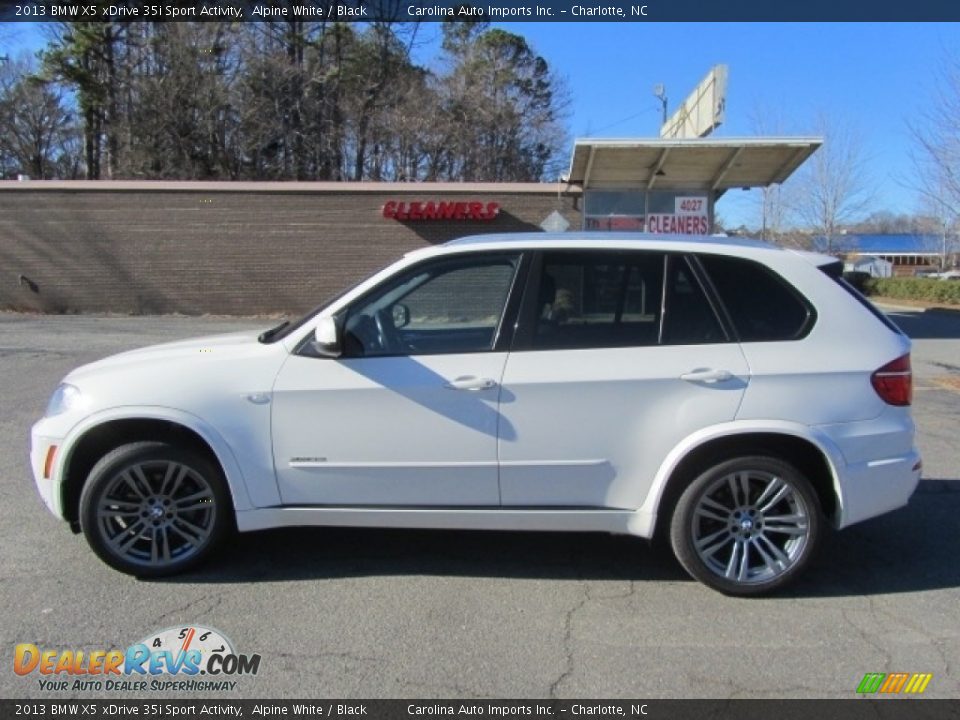 2013 BMW X5 xDrive 35i Sport Activity Alpine White / Black Photo #7
