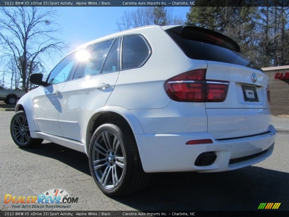 2013 BMW X5 xDrive 35i Sport Activity Alpine White / Black Photo #8